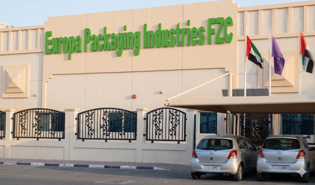 Europa Packaging Saif Zone